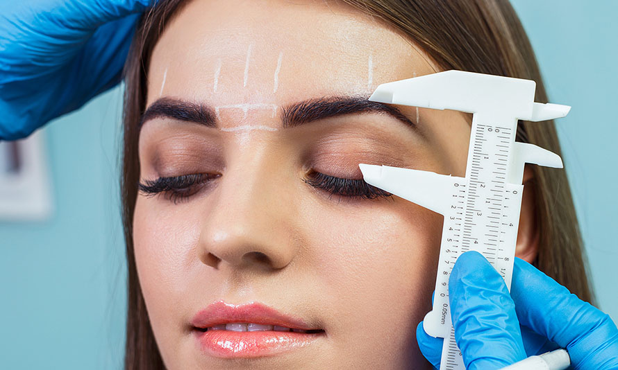 brow shape brow height